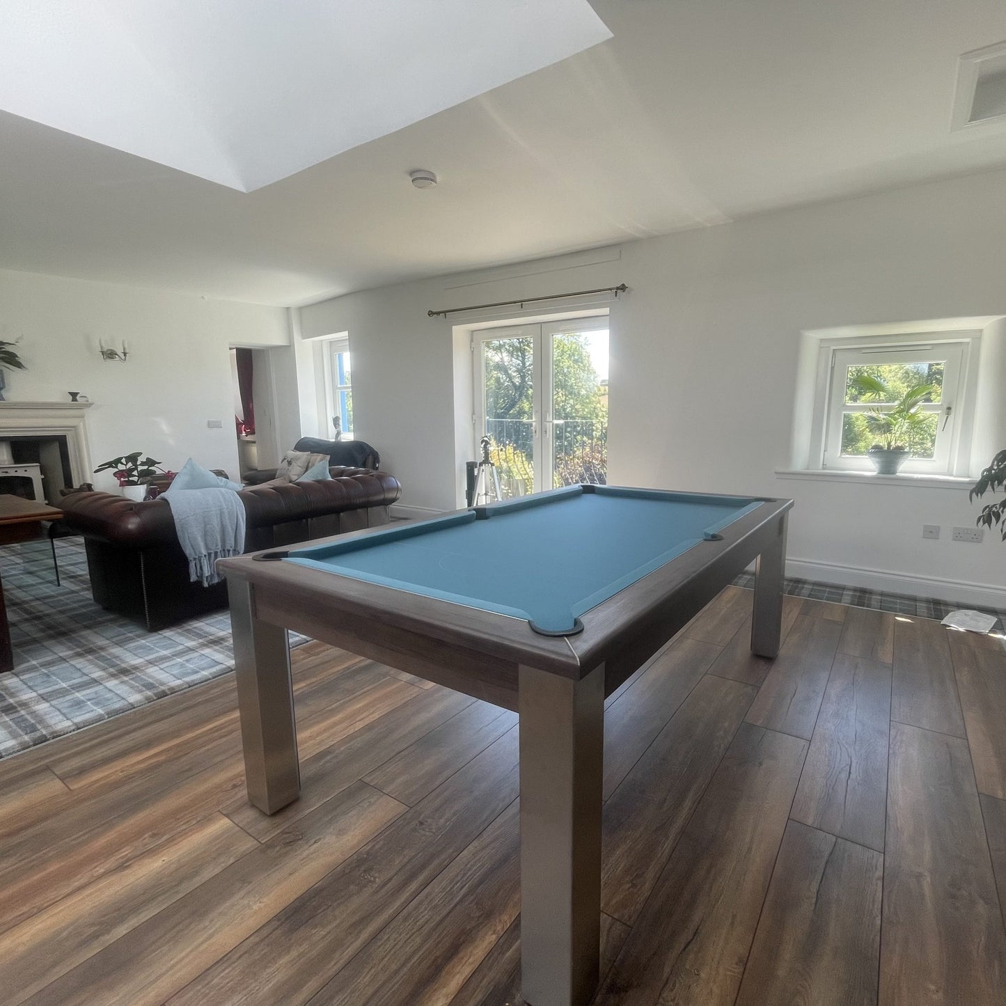 FMF Elixir Pacific Walnut Pool Dining Table 6ft & 7ft