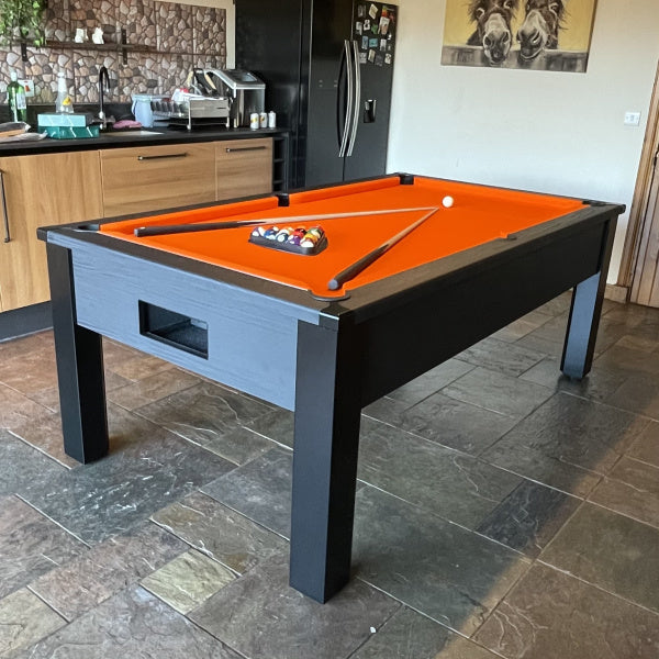 FMF Spirit Tournament Black Stealth Pool Table | Special Edition 6ft & 7ft