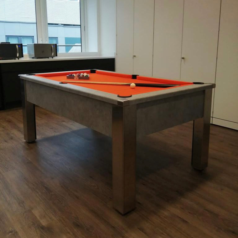 FMF Spirit Tournament Chicago Concrete Pool Table 6ft & 7ft