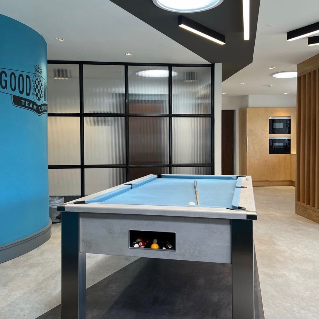 FMF Spirit Tournament Chromix Silver Pool Table 6ft & 7ft