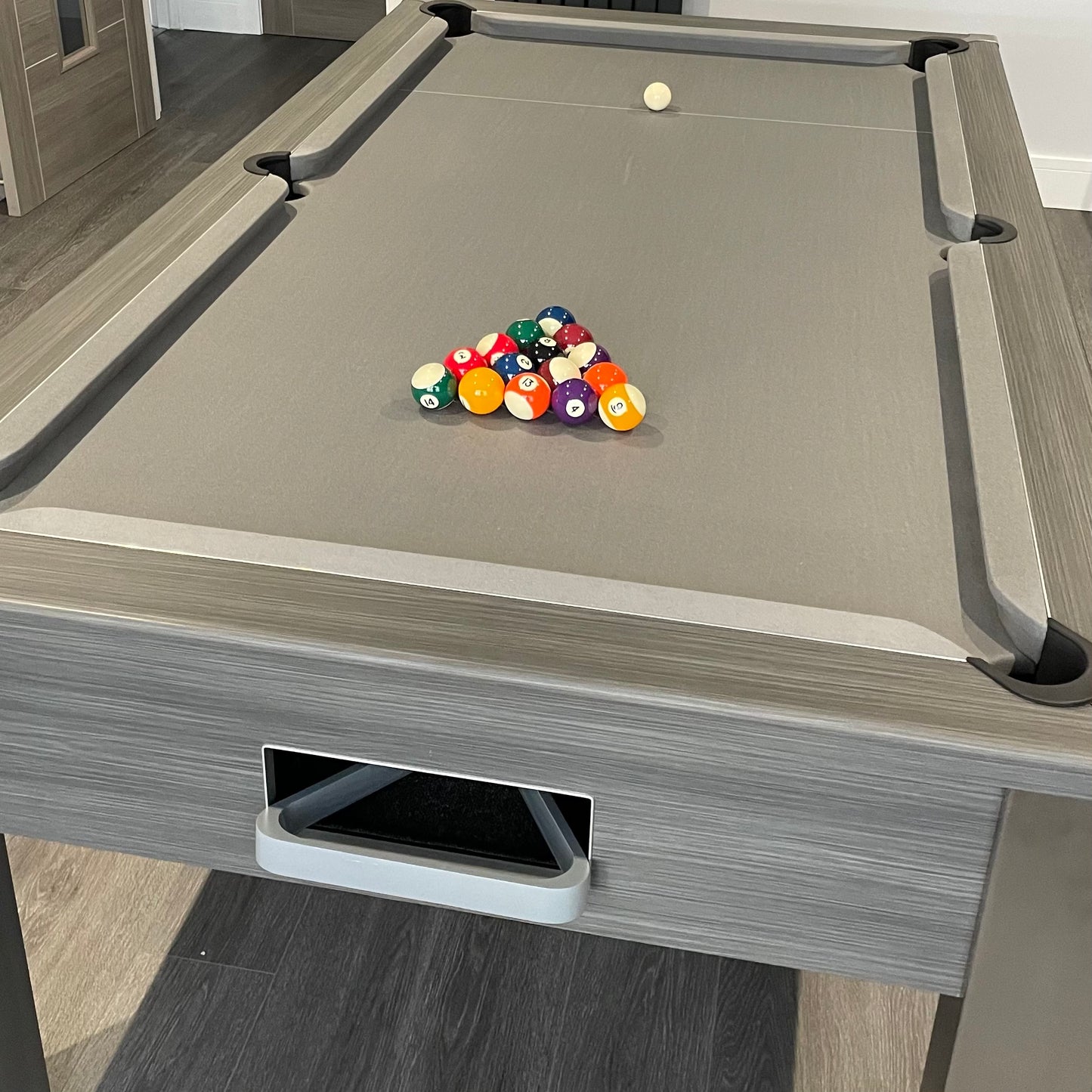 FMF Spirit Tournament Metallic Graphite Grey Pool Table 6ft & 7ft