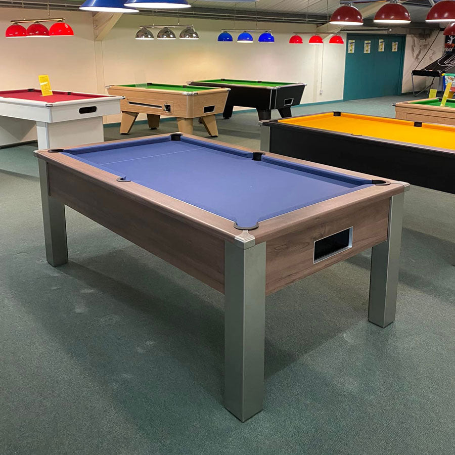 FMF Spirit Tournament Pacific Walnut Pool Table 6ft & 7ft