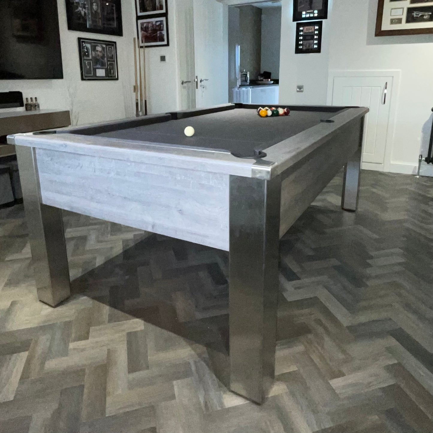 FMF Spirit Tournament River Oak Pool Table 6ft & 7ft