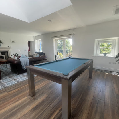 FMF Elixir Pacific Walnut Pool Dining Table 6ft & 7ft