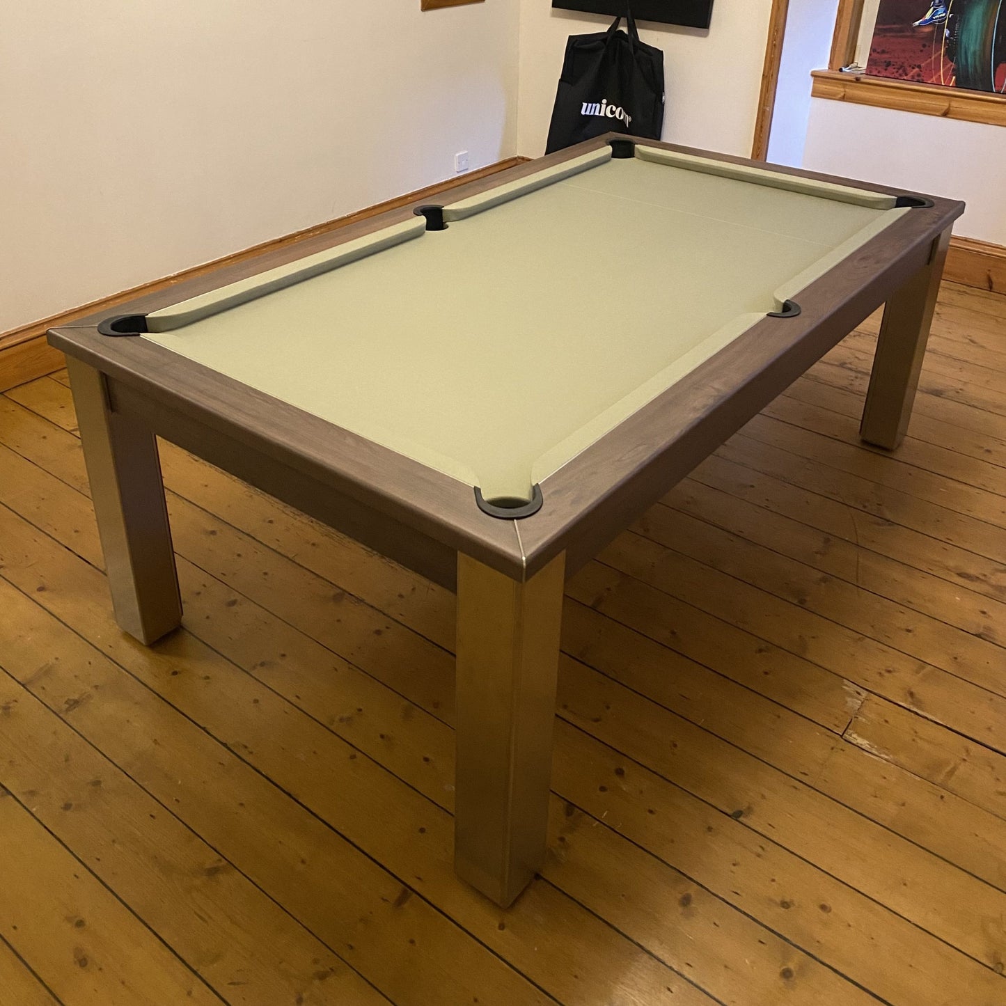 FMF Elixir Pacific Walnut Pool Dining Table 6ft & 7ft