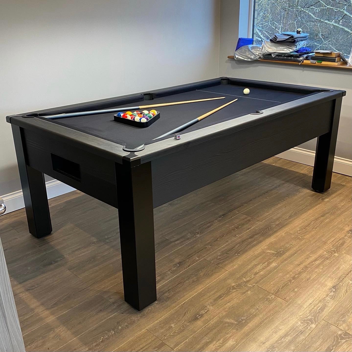 FMF Spirit Tournament Black Stealth Pool Table | Special Edition 6ft & 7ft