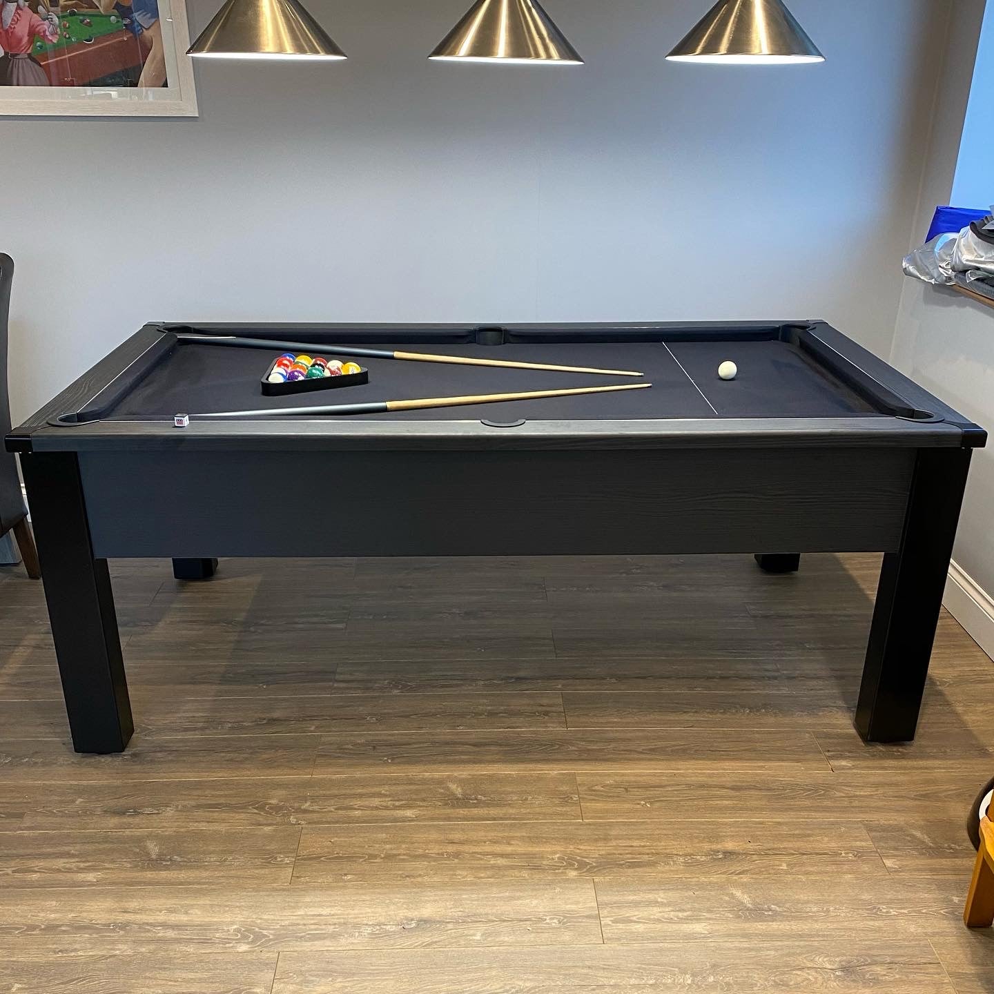 FMF Spirit Tournament Black Stealth Pool Table | Special Edition 6ft & 7ft