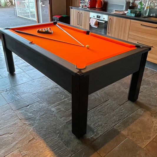 FMF Spirit Tournament Black Stealth Pool Table | Special Edition 6ft & 7ft