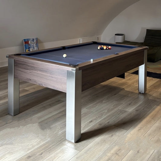 FMF Spirit Tournament Pacific Walnut Pool Table 6ft & 7ft
