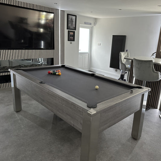 FMF Spirit Tournament River Oak Pool Table 6ft & 7ft