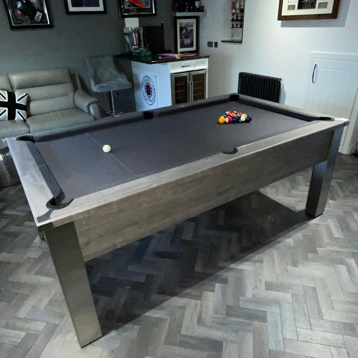 FMF Spirit Tournament River Oak Pool Table 6ft & 7ft